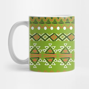 Set of geometric seamless patterns Mug